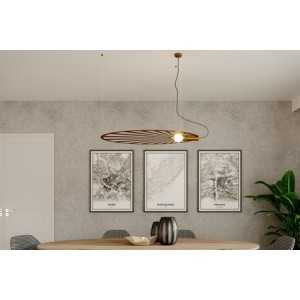 https://design-led.fr/gb/ LEHDET gold pendant lamp 1xE27 597,00 € 507,45 € TH.001ZL