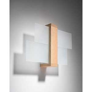 https://design-led.fr/nl/ Wandlamp FENIKS 1 natuurlijk hout E27 66,10 € 56,18 € SL.0077