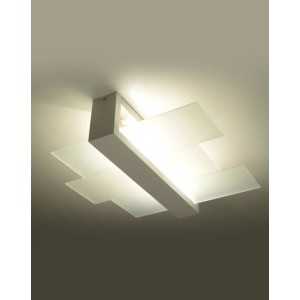 https://design-led.fr/it/ Plafonnier FENIKS 2 blanc 2XE27 82,80 € 70,38 € SL.0078