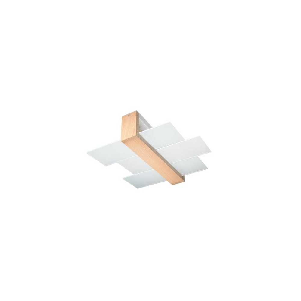 https://design-led.fr/fr/ Plafonnier FENIKS 2 bois naturel 2XE27 SL.0076 82,80 € 70,38 €