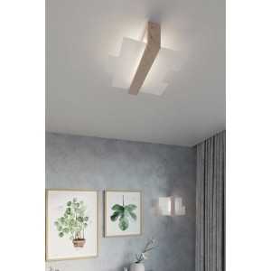 https://design-led.fr/fr/ Plafonnier FENIKS 2 bois naturel 2XE27 SL.0076 82,80 € 70,38 €