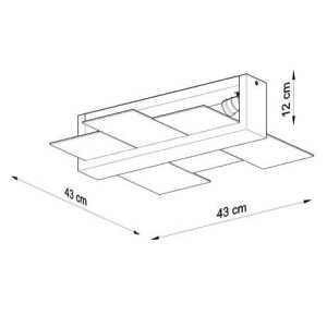https://design-led.fr/fr/ Plafonnier FENIKS 2 bois naturel 2XE27 SL.0076 82,80 € 70,38 €