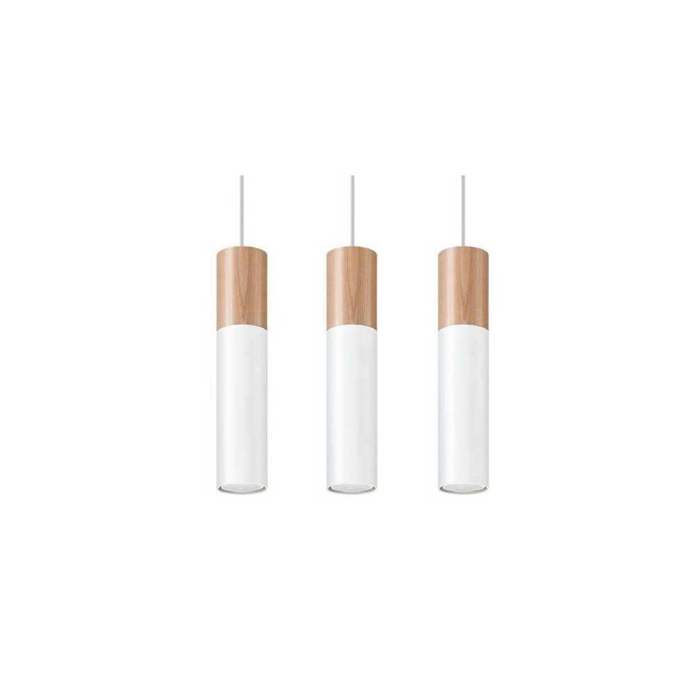 https://discount-led.fr/pt/ Candeeiro suspenso PABLO 3 branco 3xGU10  133,50 €  106,80 €    SL.0630
