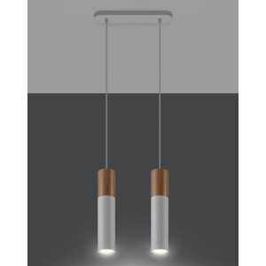 https://design-led.fr/gb/ Pendant lamp PABLO 2 white 2xGU10 SL.0629 106,50 € 90,53 €