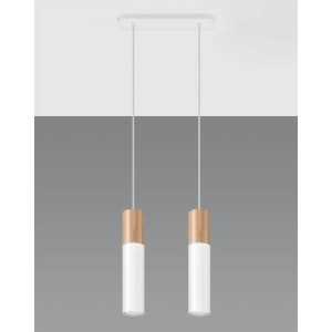 https://design-led.fr/gb/ Pendant lamp PABLO 2 white 2xGU10 SL.0629 106,50 € 90,53 €