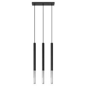 https://design-led.fr/fr/ Lampe suspendue MOZAICA 3L noir/chrome 3xG9 SL.0886 117,20 € 99,62 €