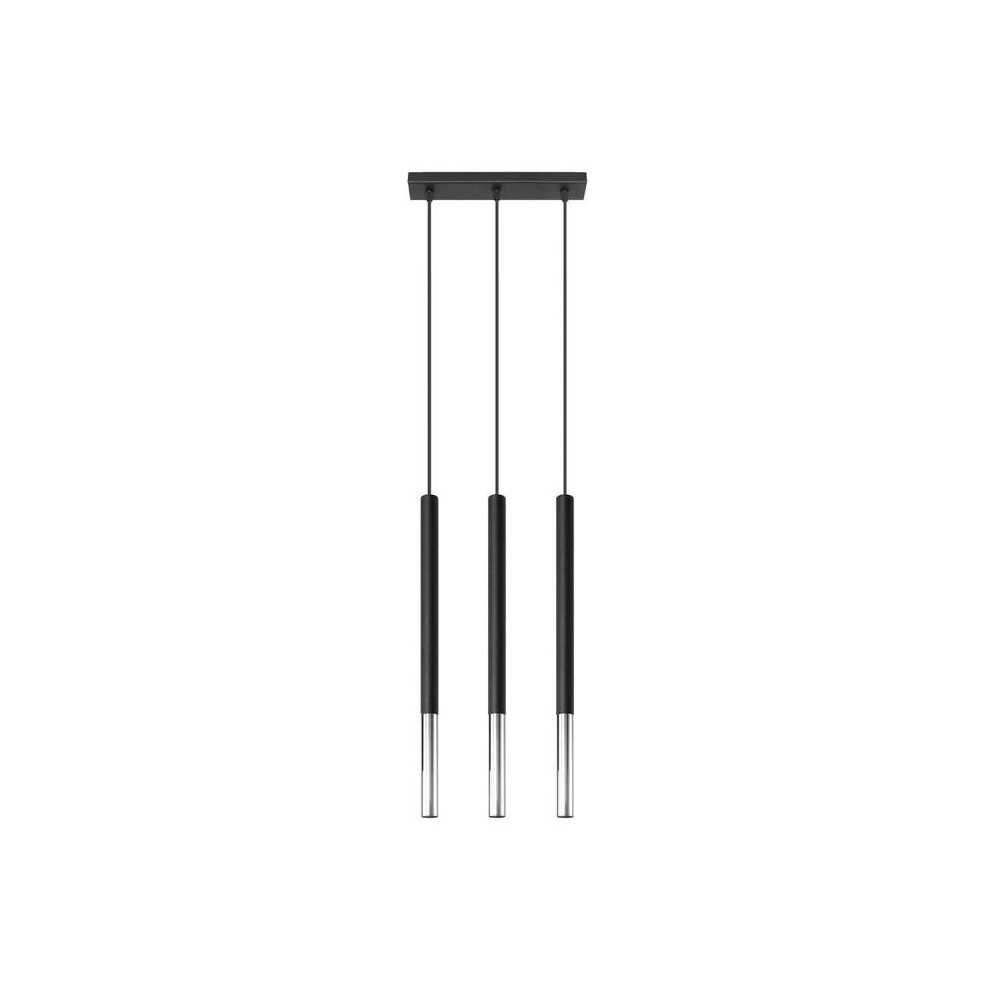 https://design-led.fr/fr/ Lampe suspendue MOZAICA 3L noir/chrome 3xG9 SL.0886 117,20 € 99,62 €