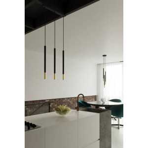 https://design-led.fr/fr/ Lampe suspendue MOZAICA 3P noir/doré 3xG9 SL.0893 117,20 € 99,62 €