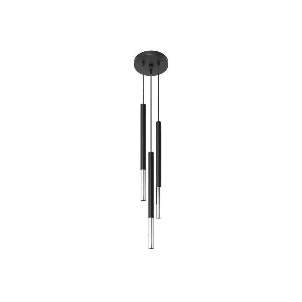 https://discount-led.fr/es/ MOZAICA Lámpara colgante 3P negro/cromo 3xG9  97,70 €  78,16 €    SL.0887