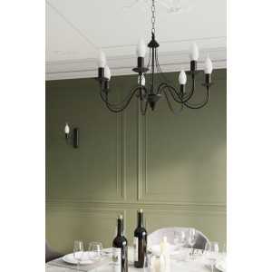 https://discount-led.fr/nl/ Kroonluchter MINERWA 7 zwart 7xE14  113,00 €  90,40 €    SL.0219