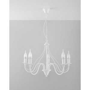 https://design-led.fr/fr/ Lustre MINERWA 5 blanc 5xE14 SL.0214 99,40 € 84,49 € SL.0214