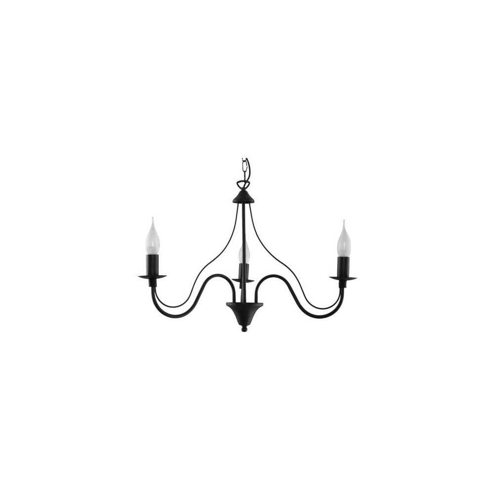 https://design-led.fr/de/ Kronleuchter MINERWA 3 schwarz 3xE14 66,00 € 56,10 € SL.0217