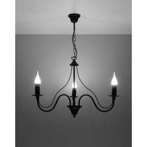 https://design-led.fr/nl/ Kroonluchter MINERWA 3 zwart 3xE14 66,00 € 56,10 € SL.0217