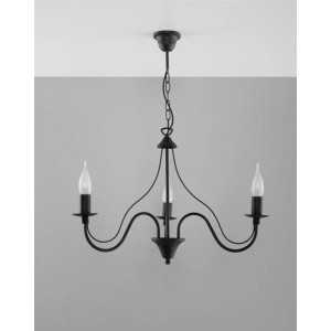 https://design-led.fr/de/ Kronleuchter MINERWA 3 schwarz 3xE14 79,20 € 67,32 € SL.0217