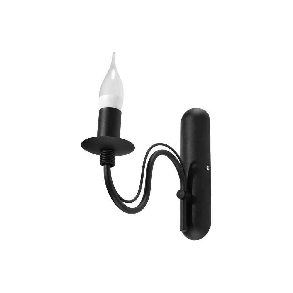 https://design-led.fr/nl/ Wandlamp MINERWA zwart E14 37,50 € 31,88 € SL.0220