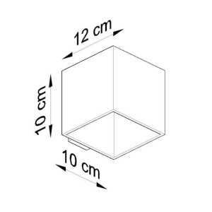 https://design-led.fr/fr/ Applique QUAD 1 anthracite G9 SL.0565 39,60 € 33,66 €