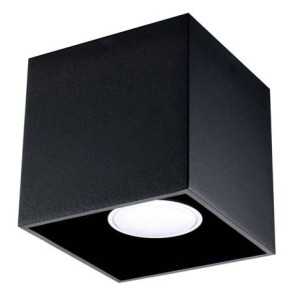https://design-led.fr/fr/ Plafonnier QUAD 1 noir GU10 SL.0022 38,20 € 32,47 €