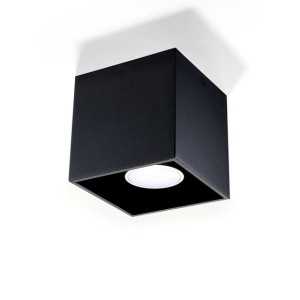 https://design-led.fr/fr/ Plafonnier QUAD 1 noir GU10 SL.0022 38,20 € 32,47 €