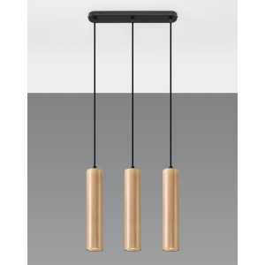 https://design-led.fr/pt/ Candeeiro suspenso de madeira LINO 3 3xGU10 151,20 € 128,52 € SL.0638