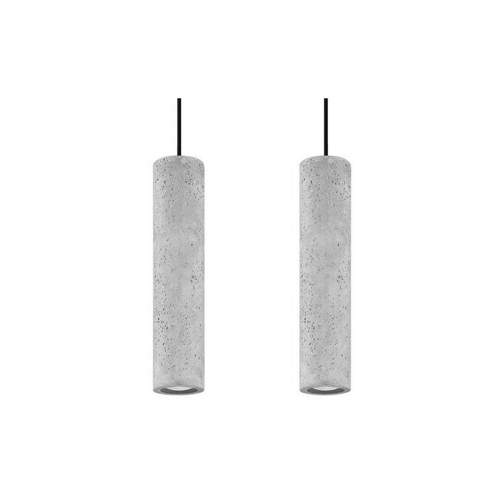 https://design-led.fr/it/ Lampada a sospensione LUVO 2L in cemento 2xGU10 92,40 € 78,54 € SL.0654