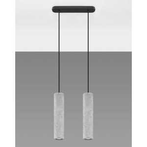 https://design-led.fr/fr/ Lampe suspendue LUVO 2L béton 2xGU10 SL.0654 103,70 € 88,15 €