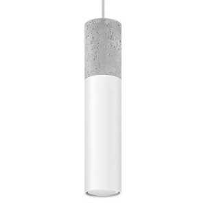 https://discount-led.fr/it/ BORGIO 1 lampada a sospensione in cemento bianco 1xGU10  47,90 €  38,32 €    SL.0647