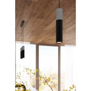 https://design-led.fr/fr/ Lampe pendante BORGIO 2L béton noir 2xGU10 SL.0651 113,40 € 96,39 €