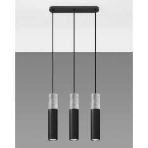 https://discount-led.fr/nl/ BORGIO 3L zwarte betonnen hanglamp 3xGU10  137,30 €  109,84 €    SL.0652