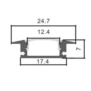 https://design-led.fr/it/ Sottoprofilo in alluminio - 2 metri 8,70 € 7,40 € LM3705