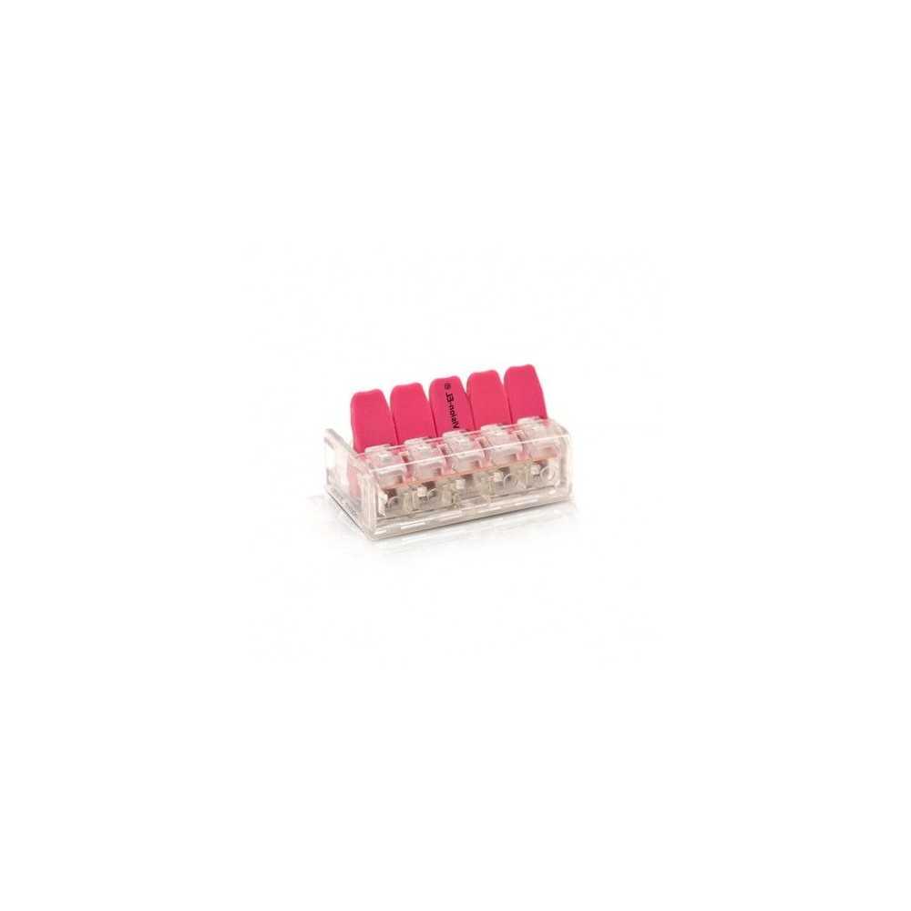 https://discount-led.fr/nl/ Automatische connector 5 kabels 450V 32A max verpakking x25  24,00 €  19,20 €    7202