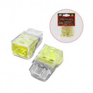 https://design-led.fr/pt/ Conector automático 2 cabos rígidos 450V 32A pack x20 3,80 € 2,66 € -30% 7222