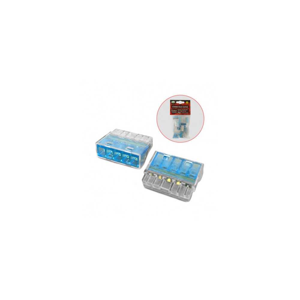 https://design-led.fr/pt/ Conector rígido automático de 5 cabos 450V 32A pack x20 6,00 € 4,20 € -30% 72221