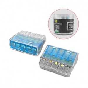 https://design-led.fr/de/ Automatischer Verbinder 5 Kabel starr 450V 32A Pack x50 12,80 € 10,88 € 72231