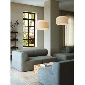 https://discount-led.fr/gb/ Takai Beige E27 pendant light  264,90 €  211,92 €    2320403018
