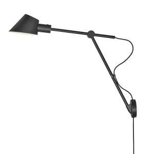 https://design-led.fr/fr/ Stay Applique murale Noir E27 2020455003 199,95 € 169,96 €
