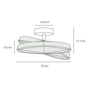 https://design-led.fr/fr/ Kaito Pro 30 Plafonnier Noir 18W 3000k dimmable 2320546003 199,95 € 169,96 €