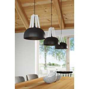 https://design-led.fr/fr/ Lampe pendante CASCO noir/blanc E27 SL.0389 88,60 € 75,31 €