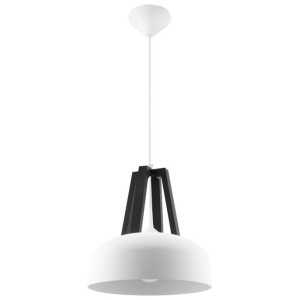 https://design-led.fr/fr/ Lampe pendante CASCO blanc/noir E27 SL.0387 88,60 € 75,31 €