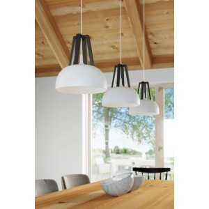 https://design-led.fr/fr/ Lampe pendante CASCO blanc/noir E27 SL.0387 88,60 € 75,31 €