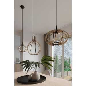 https://design-led.fr/fr/ Lampe pendante ARANCIA en bois naturel E27 SL.0391 40,40 € 34,34 €