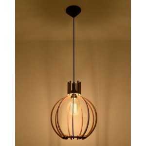 https://design-led.fr/fr/ Lampe pendante ARANCIA en bois naturel E27 SL.0391 40,40 € 34,34 €