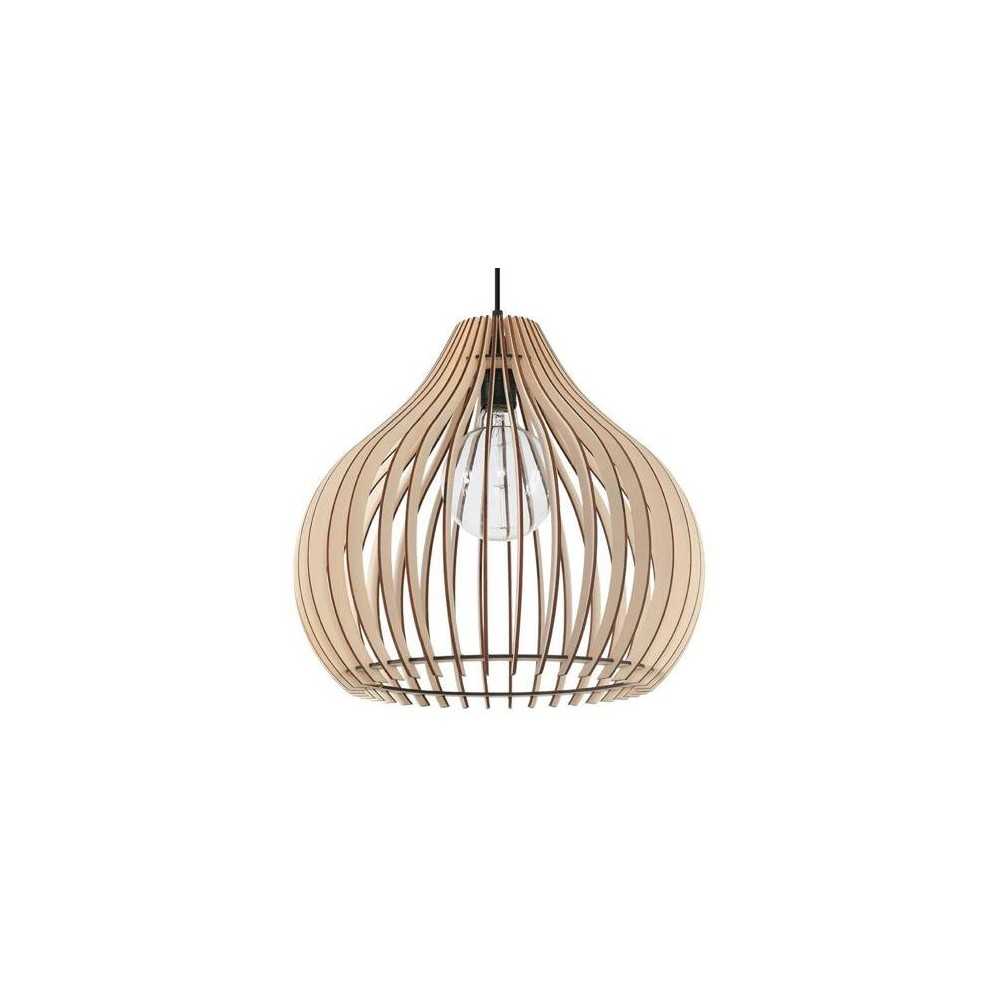 https://discount-led.fr/it/ Lampada a sospensione APRILLA in legno E27  106,80 €  85,44 €    SL.0639