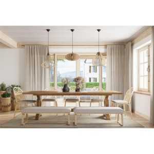 https://design-led.fr/es/ Lámpara colgante de madera APRILLA E27 106,50 € 90,53 € SL.0639