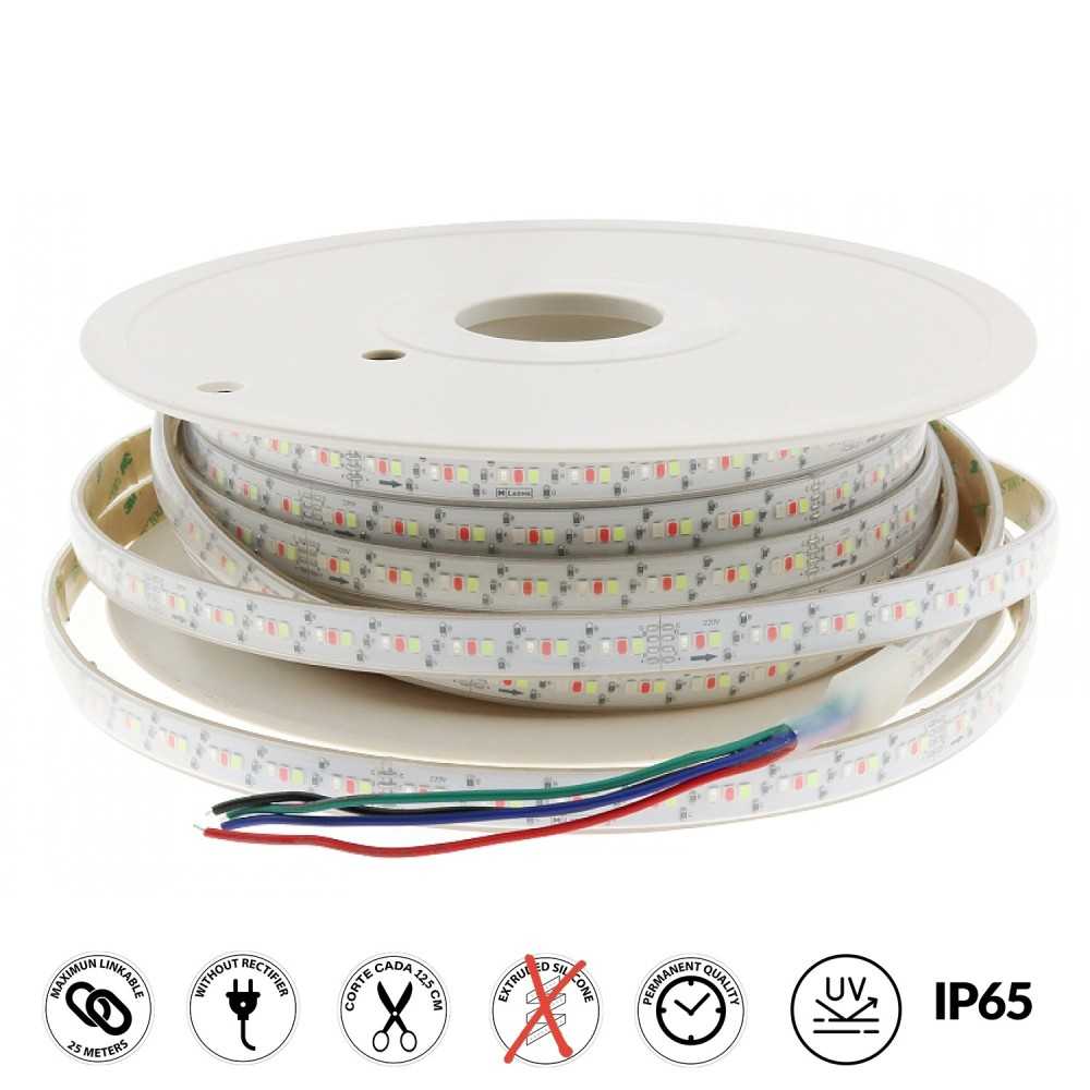 https://discount-led.fr/nl/ Led lint 220V Ac Smd2835 Bergamo 13W/m Ip65 Rgb 25ML  250,00 €  200,00 €    LM2334-25ML