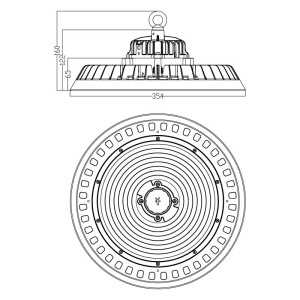 https://design-led.fr/it/ Ufo Led Bell Serie A 200W 1-10V 4000K IP65 7 ANNI DI GARANZIA 134,90 € 114,67 € GA6766