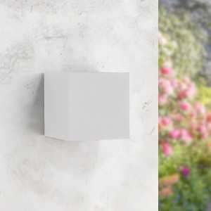 https://design-led.fr/es/ Applique Murale Led Cube Blanc 12W CCT Ip54 LM6183 40,40 € 34,34 €