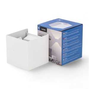 https://discount-led.fr/fr/ Applique Murale Led Cube Blanc 12W CCT Ip54  40,40 €  32,32 €    LM6183