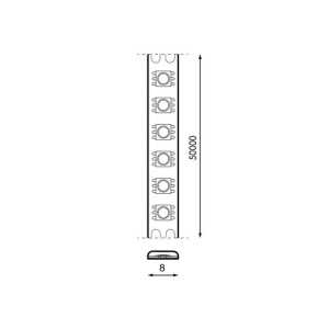 https://design-led.fr/nl/ LED-lint 4000K 14W/M 5m 120 LED/m 24V 70W IP20 breekbaar om de 8mm 22,10 € 18,79 € LM2462