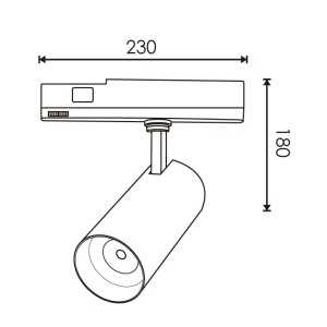 https://design-led.fr/pt/ Spot de calha LED Milan 30W trifásico 4500K 73,00 € 62,05 € LM3120
