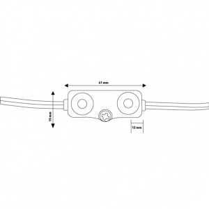 https://design-led.fr/es/ Cadena de 20 Módulos de 2 Samsung Smd LEDs 12V Dc 1W 6000k 16,50 € 14,03 € LM7165